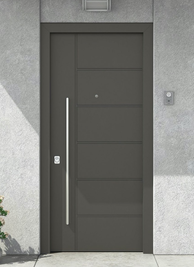 EINGANGSTÜR ALUMINIUM | INSENSATION® SCHWEIZ DEUTSCHLAND | Glastreppe